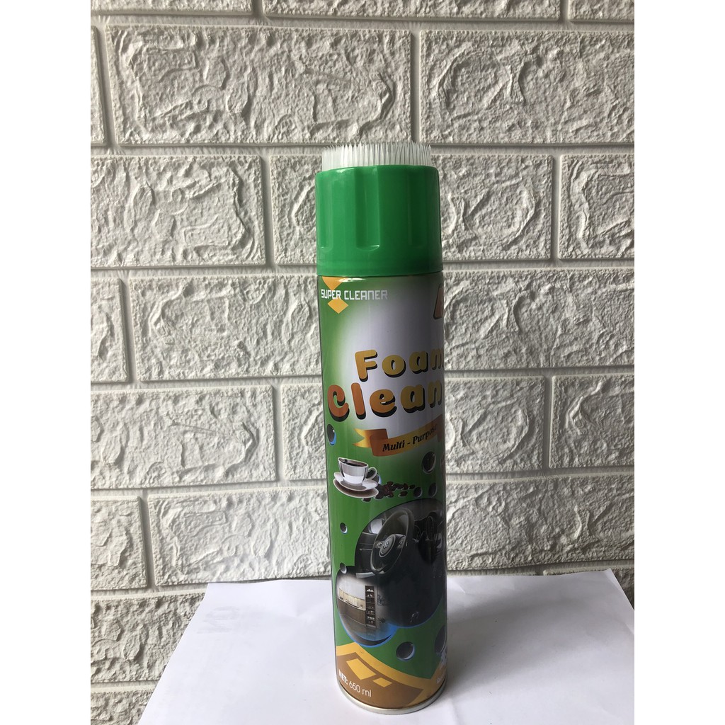 BÌNH XỊT VỆ SINH ĐA NĂNG TẨY NỈ, ĐỒ DA FOAM CLEANER 3T