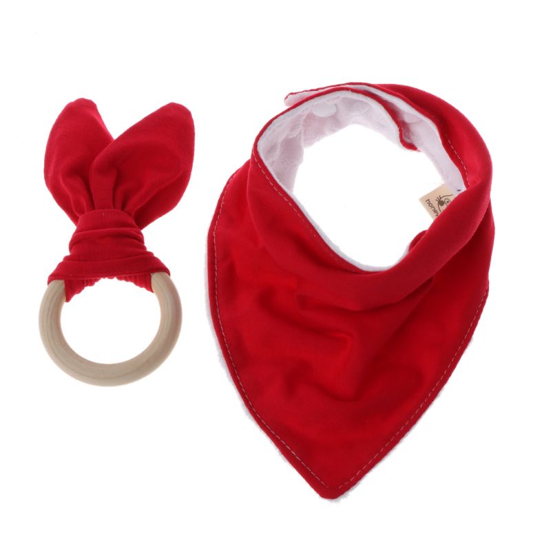 Yếm Ăn Cotton Mềm Mại Hình Tròn In Họa Tiết Xinh Xắn Dành Cho Các Bé
