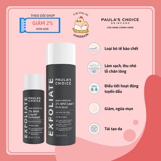 Tẩy tế bào chết hoá học Paula s Choice Skin Perfecting 2% BHA Liquid