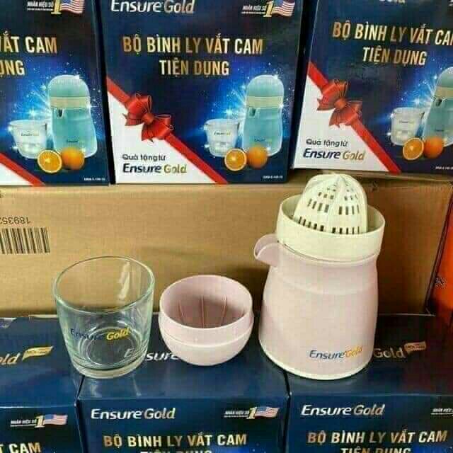 Bộ bình ly vắt Cam lúa mạch