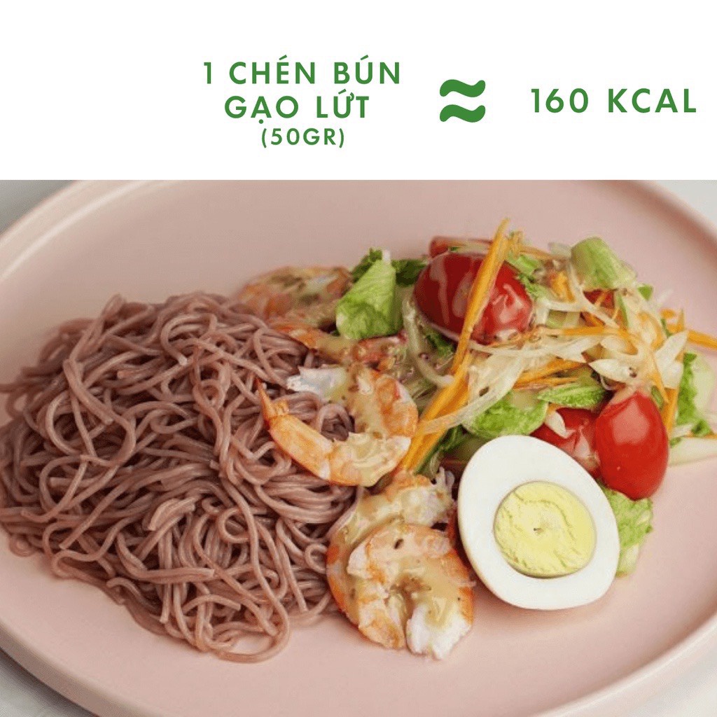 Bún gạo lứt đen thực dưỡng Hoàng Minh, dành cho người ăn kiêng eatclean, hỗ trợ giảm cân hiệu quả - Hello Organic