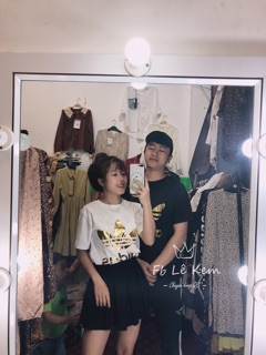 Áo đôi nam nữ hàng cao cấp 😘😘 Đủ size SML