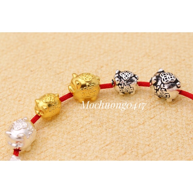 KHO SỈ  Charm heo bạc - Hàng bạc tốt loại 1 cực đẹp PH291