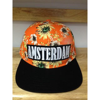 Mũ snapback hoa VNXK Amsterdam