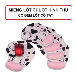 MIẾNG LÓT CHUỘT HÌNH THÚ CÓ ĐỆM ĐỠ CỔ TAY < BÀN DI CHUỘT