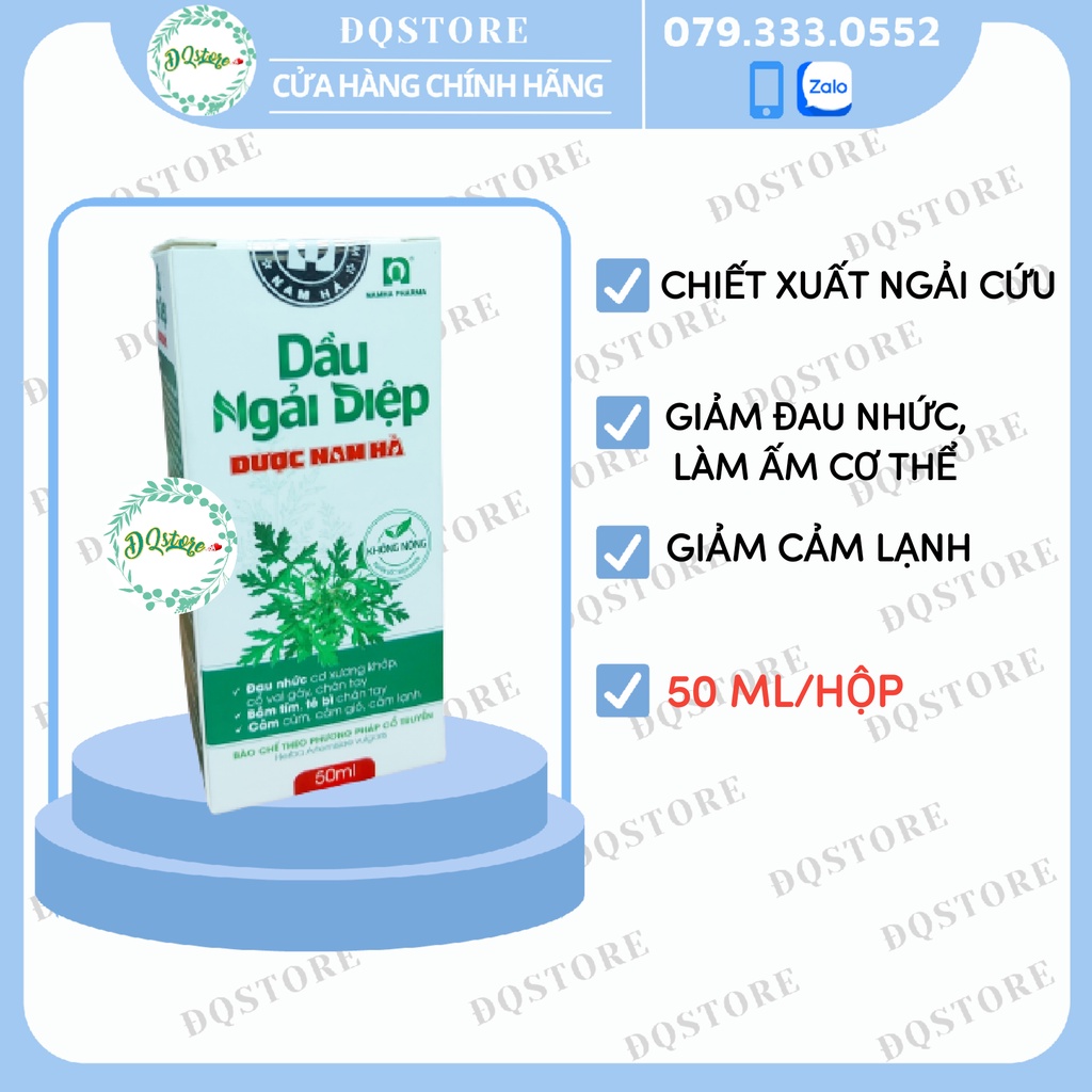 Dầu Ngải Diệp Dược Nam Hà 50ml