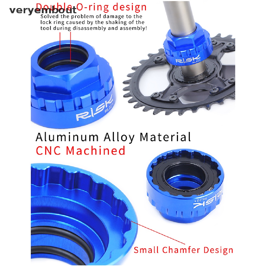 ut Bicycle Chainrings Mounting Tool for Shimano Bike Direct Mount Repair Tool Crank n