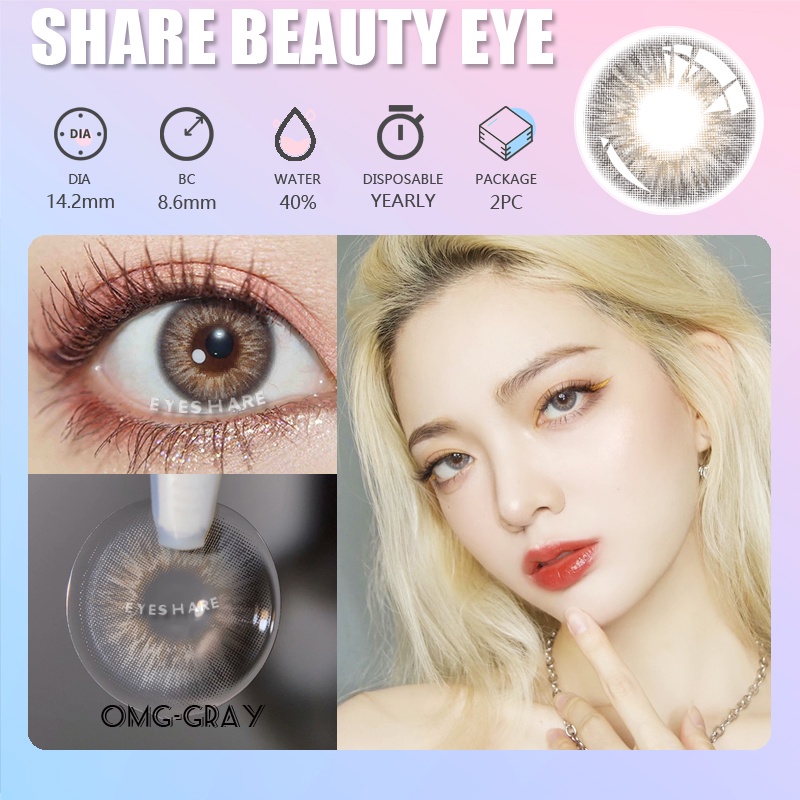 Kính áp tròng EYESHARE thời trang sành điệu với nhiều loại tuỳ chọn