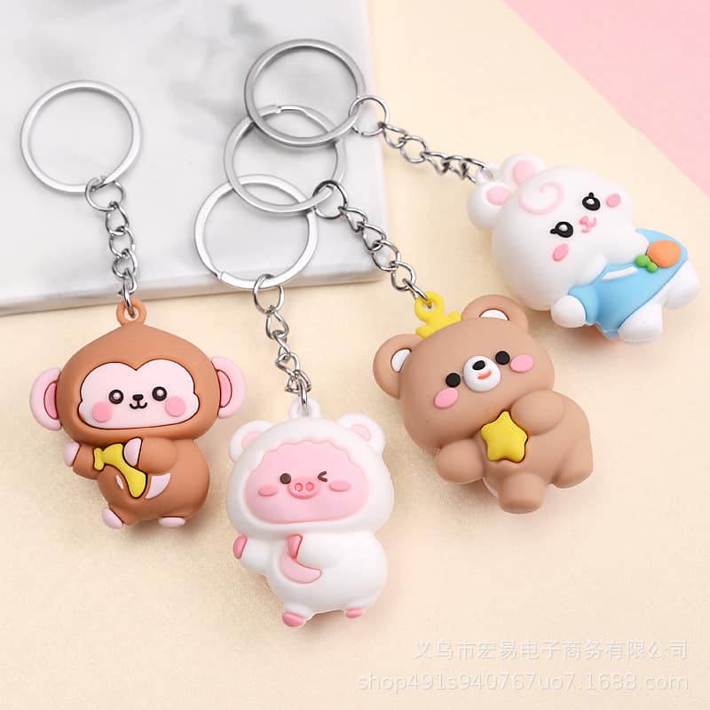 móc hình thú siêu xinh - hàng đệp như hình