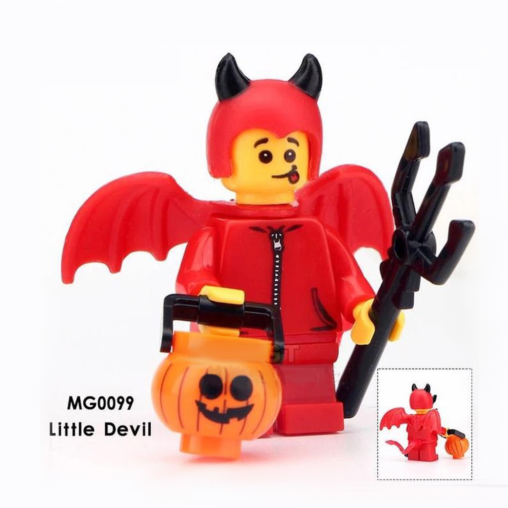 Minifigures nhân vật bé trai Halloween Little Devil MG0099