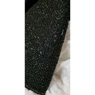 dạ tweed dệt kim sa