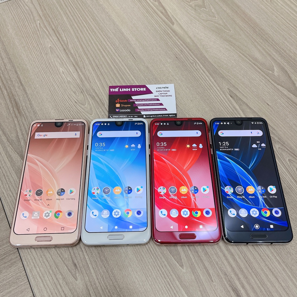 Điện thoại Sharp Aquos R2 - Snap 845 Màn tần số quét 120Hz