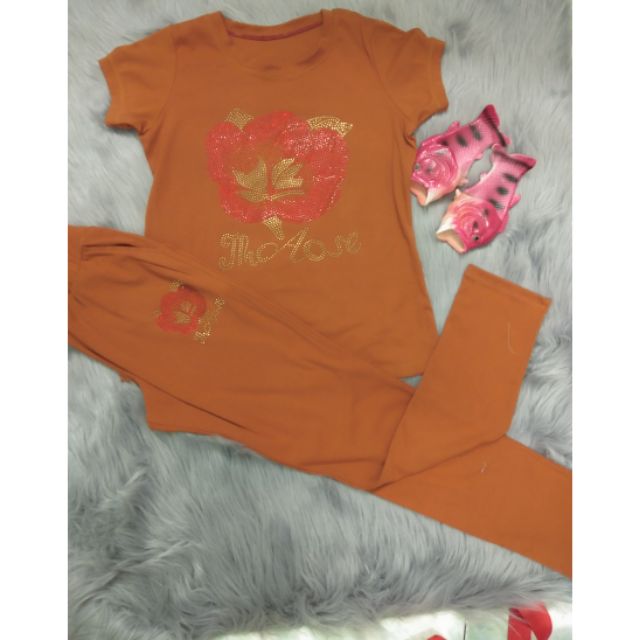 Đồ bộ đính đá thun cotton
