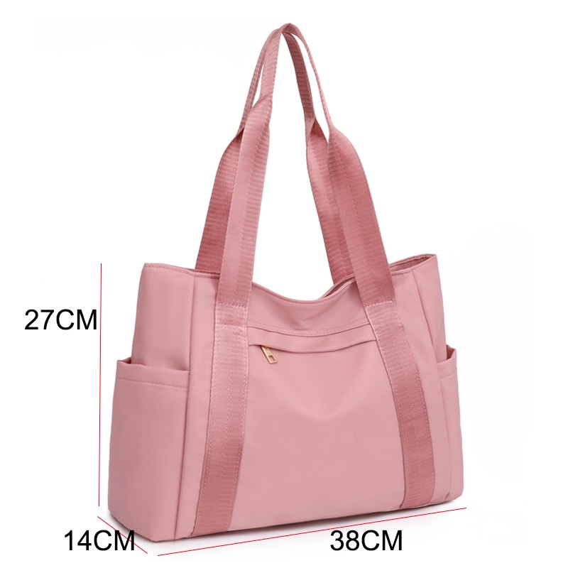 Túi Xách Canvas Cỡ Lớn Nhiều Ngăn Tiện Lợi Dành Cho Nữ
