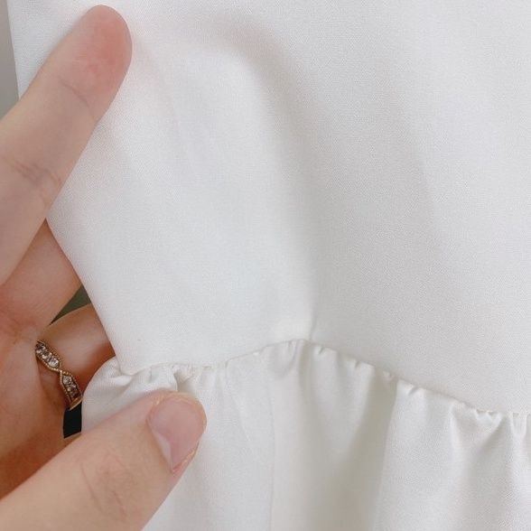 Đầm Maxi Nữ Trắng 2 Dây 🦋 Váy 2s Nữ Chất Đũi Dáng Xòe 🦋 | BigBuy360 - bigbuy360.vn