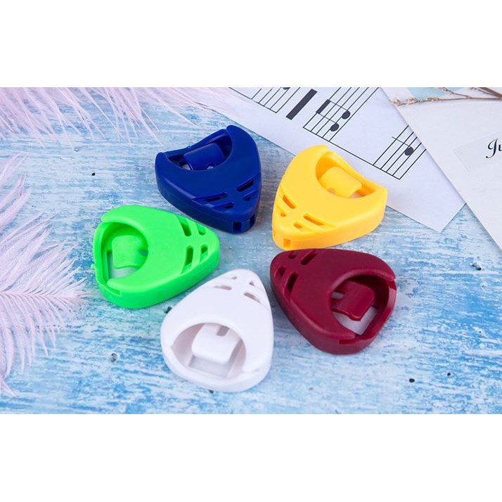 Hộp đựng móng gảy guitar ( Pick holder ) dán trên đàn tiện lợi - Giao màu ngẫu nhiên