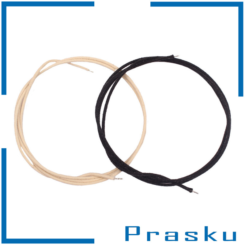 [PRASKU]2x Vintage Style Cotton Cloth 22 awg Guitar Pickup Wire Guitar Parts GU403