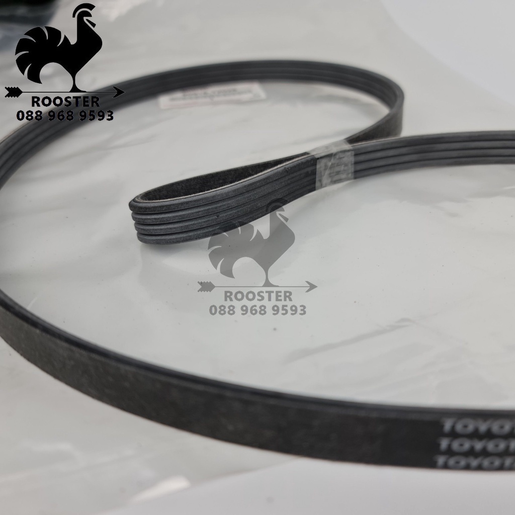 [Chính Hãng] Dây curoa, dây đai tổng xe Toyota Vios (2003-2016) Mã: 90916T2025/90916T2028 - 4PK1220)