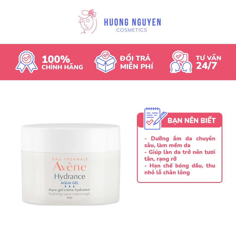 Kem Dưỡng Ẩm Avene Hydrance Aqua Gel 50ml