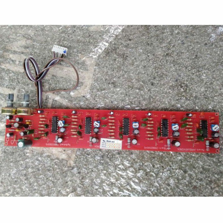 Driver 5 tầng echo ( super reverb) cho amply, cắm cáp vào amply là sử dụng