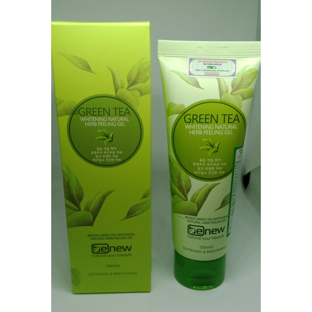 TẨY TẾ BÀO CHẾT TRÀ XANH CAO CẤP BENEW Green Tea Peeling Gel