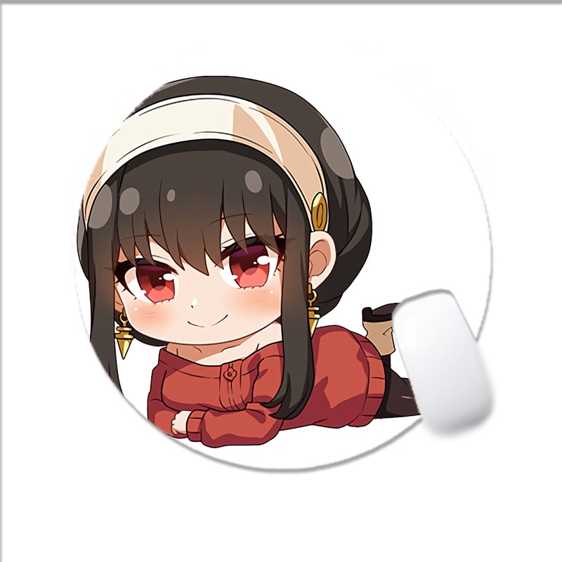 Miếng lót chuột SPY x Family ver nằm gia đình điệp viên anime chibi dễ thương xin xắn tiện lợi xinh xắn