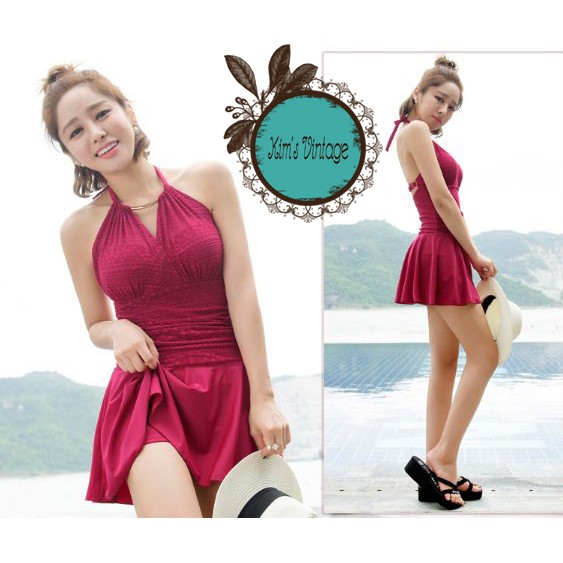 Đồ Bơi Cao Cấp Phối Ren Thon Gọn Eo 2017 | BigBuy360 - bigbuy360.vn