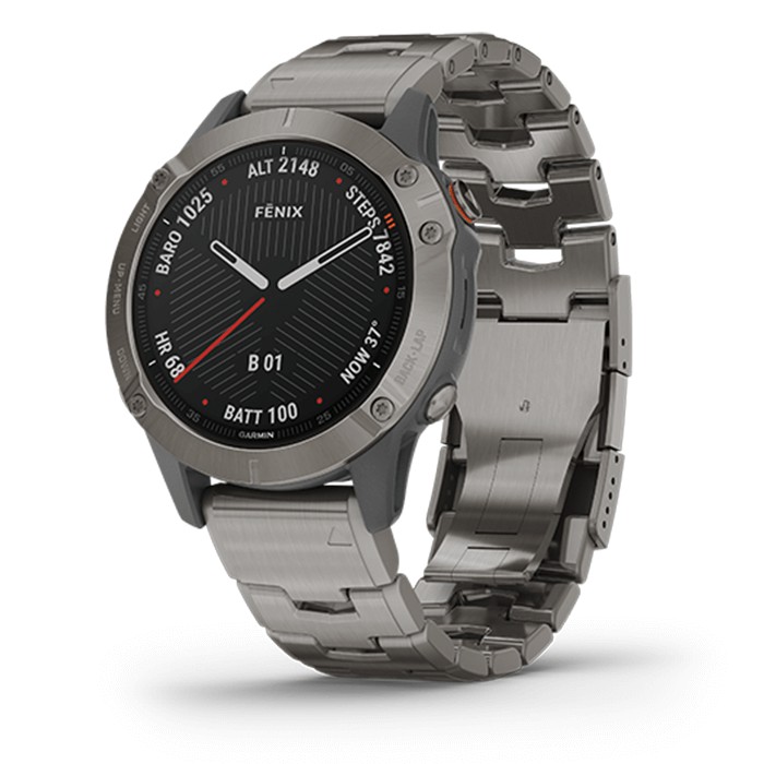 Đồng hồ Garmin Fenix 6 Series - Sapphire, 47mm - Chính Hãng