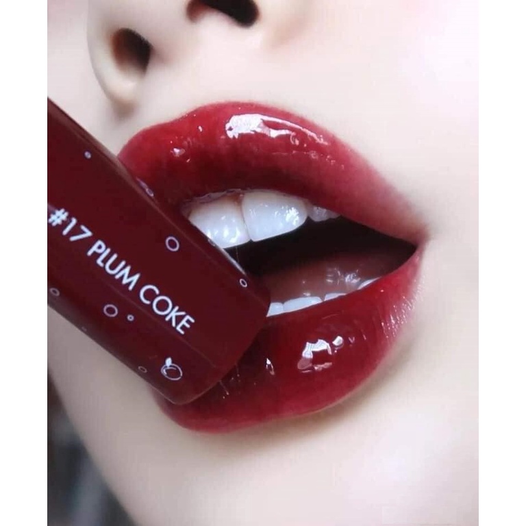 Son Romand Juicy Tint màu 17 Eat Dotori đỏ rượu
