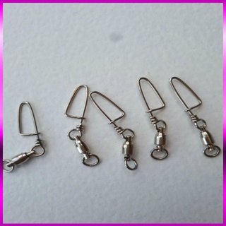 🐬 Khóa link inox câu cá combo 5 móc khóa 🐬