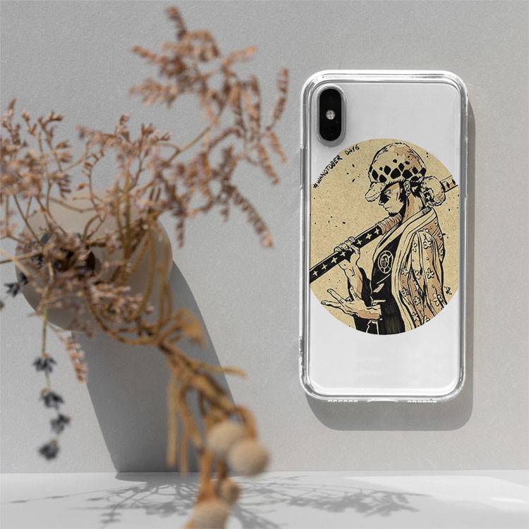 Ốp Lưng Law Arc Wano One Piece cho Iphone 5 6 7 8 Plus 11 12 Pro Max X Xr TOPPOD00118