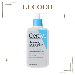 Sữa rửa mặt Cerave SA Renewing Cleanser dành cho da mụn 237ml 473ml