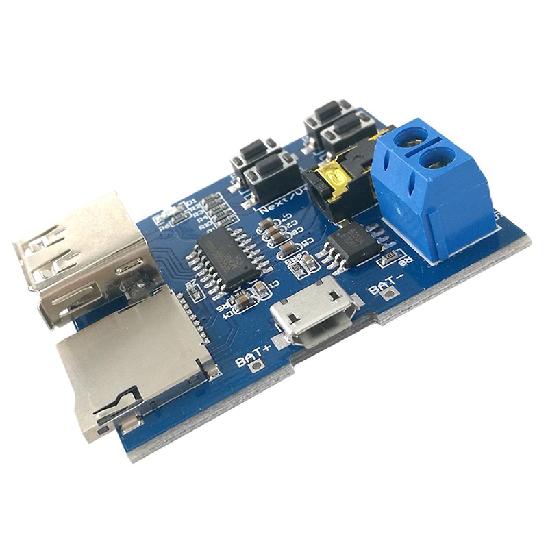 Bảng mạch giải mã khuếch đại âm thanh Mp3 hỗ trợ thẻ nhớ TF