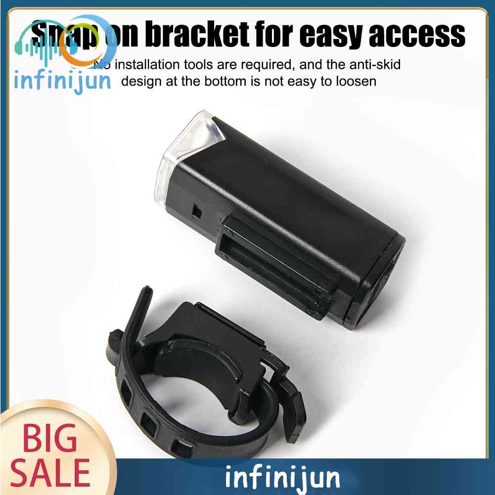 Bộ Đèn Pha Trước Và Sau Sạc USB Cho Xe Đạp INFINIJUN MTB