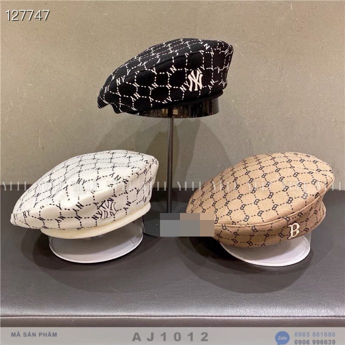 Mũ nồi MLB Beret Monogram (CÓ SẴN)