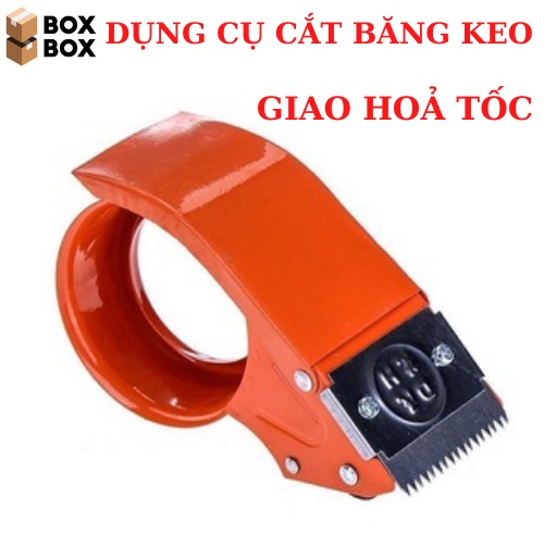 Cắt băng keo sắt 5cm cầm tay - dụng cụ cắt băng keo bằng sắt tiện dụng khi đóng hàng