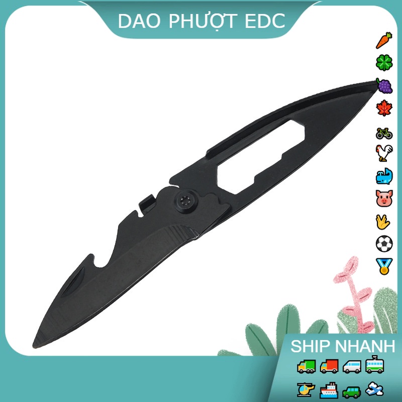 Dao Nhỏ Xúi Treo Móc Khóa - Đa Năng - Thép & Nhôm Không Gỉ