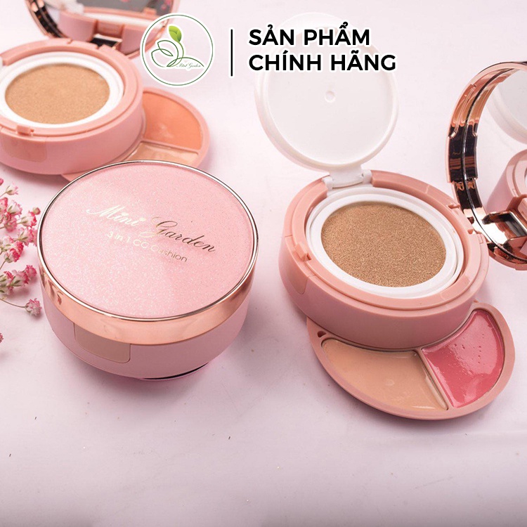 Phấn Nước Mini Garden 3 In 1 CC Cushion SPF 40+ PA+++ ( 1 lõi x 12g) PV991