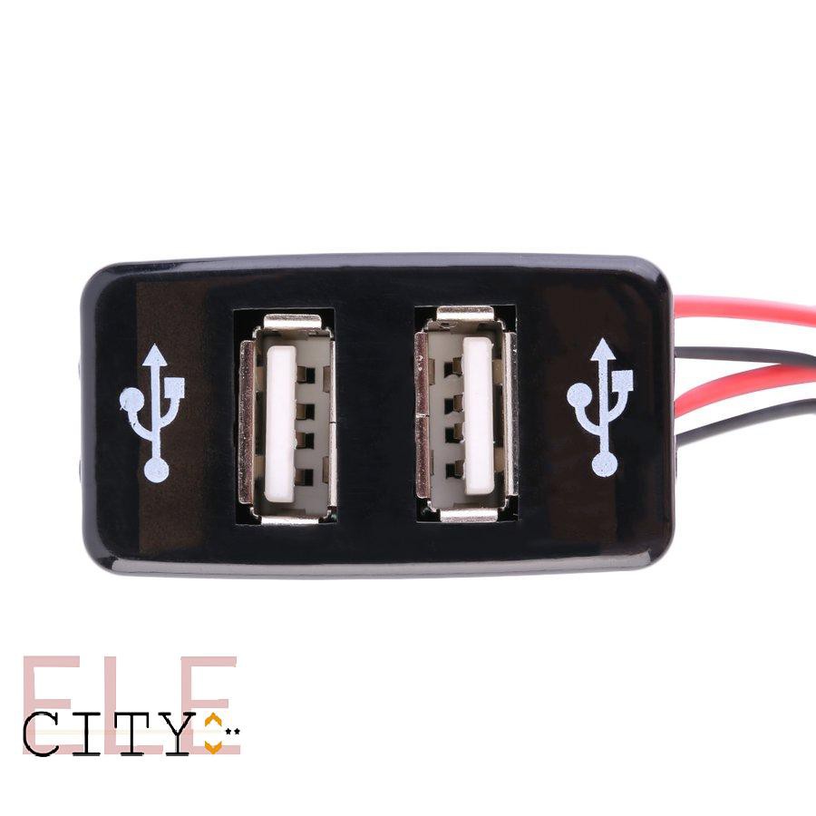 Bộ Sạc 22 Cổng Usb Cho Xe Toyota 5v 2.1a 1a