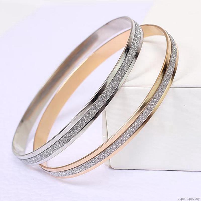 Vòng tay hợp kim thiết kế đơn giản thời trang cho nữ