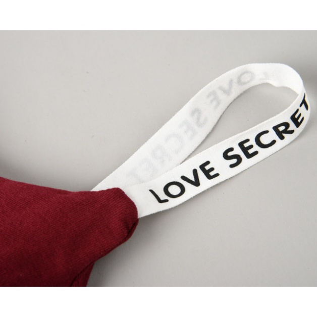 Áo Ngực Nữ In Chữ Vải Cotton