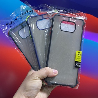 Ốp lưng nhám viền màu 4 góc chống sốc cho XIaomi 11 Lite - MI 10T Pro - Poco X3 - Redmi 9T