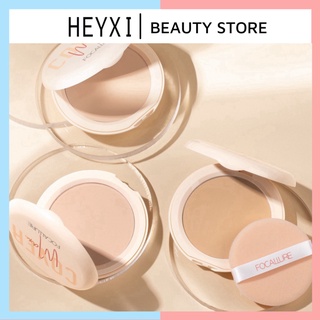  Phấn nền dạng nén chất lì FOCALLURE bổ sung vitamin C và kiềm dầu cho da mặt 9g FPP2 