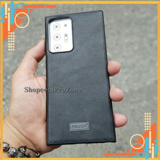 Ốp lưng Sulada da cho Samsung Galaxy Note 20/ Note 20 Ultra, 5G viền