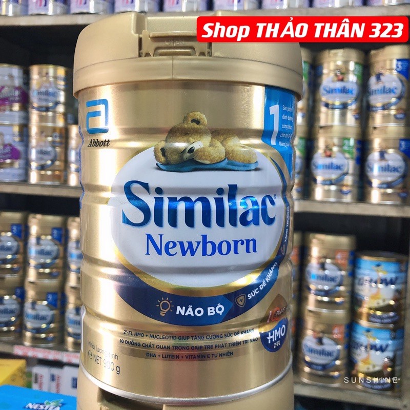 MẪU MỚI -Sữa Bột Similac IQ HMO 1, 2, 3, 4 Lon 900gram