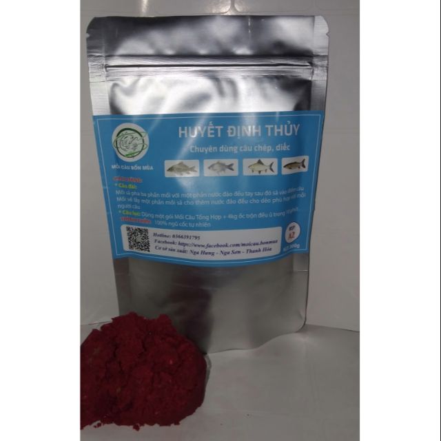 Bộ combo 6 gói mồi câu cá (A1 chuyên Trắm Trôi Chép + A2 chuyên Chép Diếc)