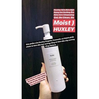 Sữa Rửa Mặt Huxley Cleansing Gel