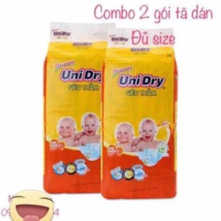 Combo 2 bịch tã dán unidry s462/l382