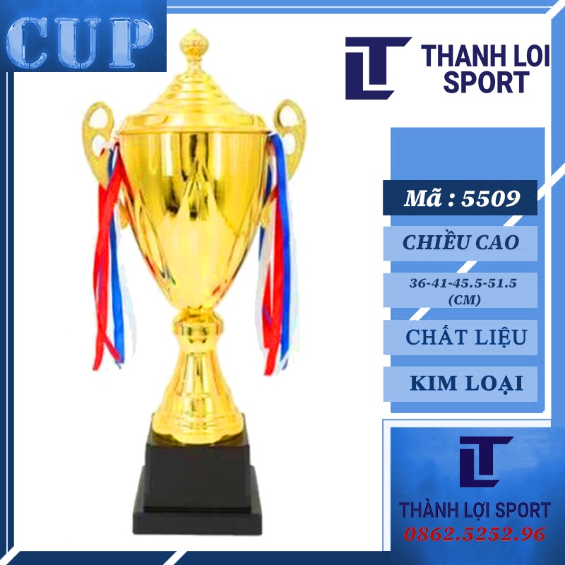 Cup thể thao,Cup lưu niệm MS-5509 Kim loại cao cấp