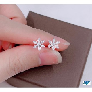 Bông tai tuyết bạc ta s925